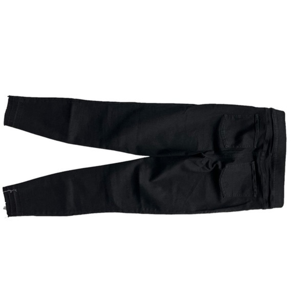 Spanx Distressed Skinny Jeans Women's S High Rise Stretch Denim Raw Hem 20213R - Picture 3 of 15